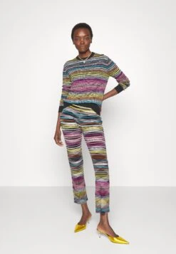 Missoni Trousers - Pantalon Classique - Multicolor /Black -Next Soldes 9b831269a14142aa8a90ed2314c35b2a