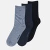 CALVIN KLEIN UNDERWEAR Women Sock Roll Top 3 Pack - Chaussettes - Light Blue Melange 1 CALVIN KLEIN UNDERWEAR Women Sock Roll Top 3 Pack - Chaussettes - Light Blue Melange -Next Soldes 9baa862f19eb4602a7c58f05ca189e5d