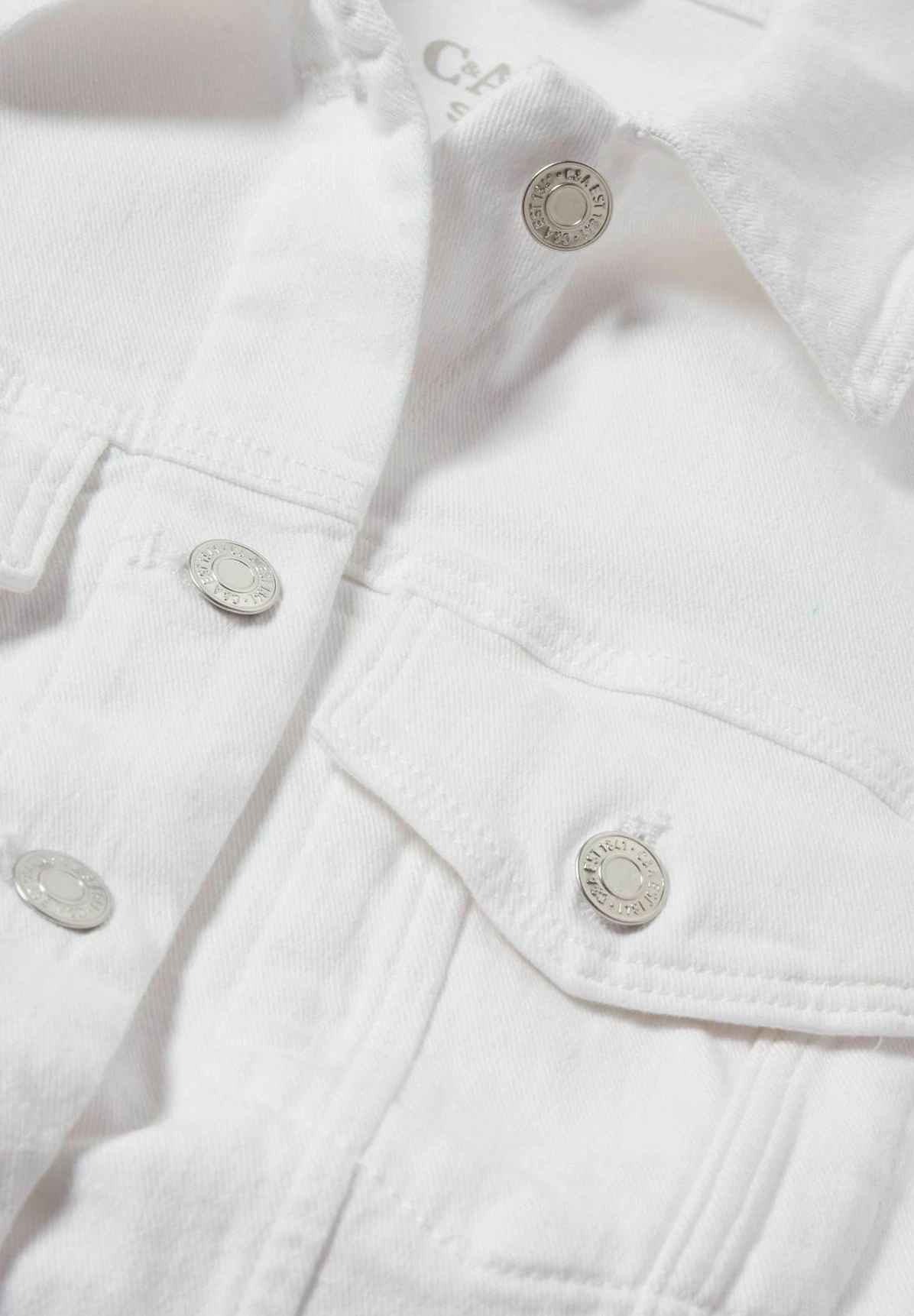 Veste En Jean - White 5 Veste En Jean - White – Image 3