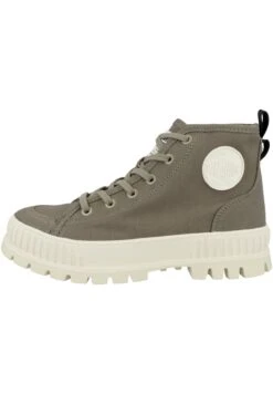 Palladium Pallashock - Bottines À Lacets - Dusky Green