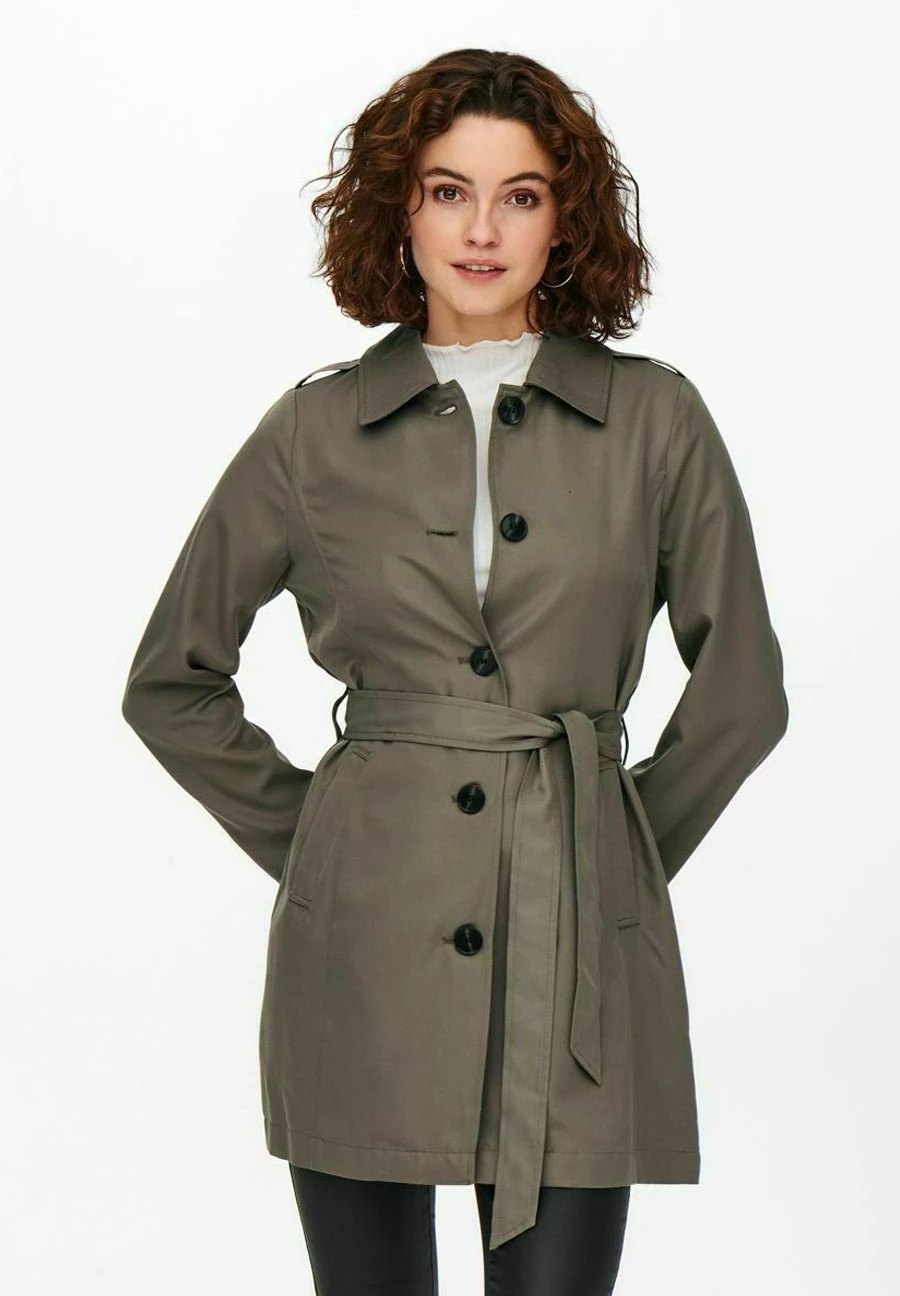 ONLY Onlline - Trench - Walnut 6 ONLY Onlline - Trench - Walnut â Image 4