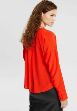 ESPRIT Twist - T-Shirt À Manches Longues - Red -Next Soldes 9d444763dfb34ee4a38d986b44f39325
