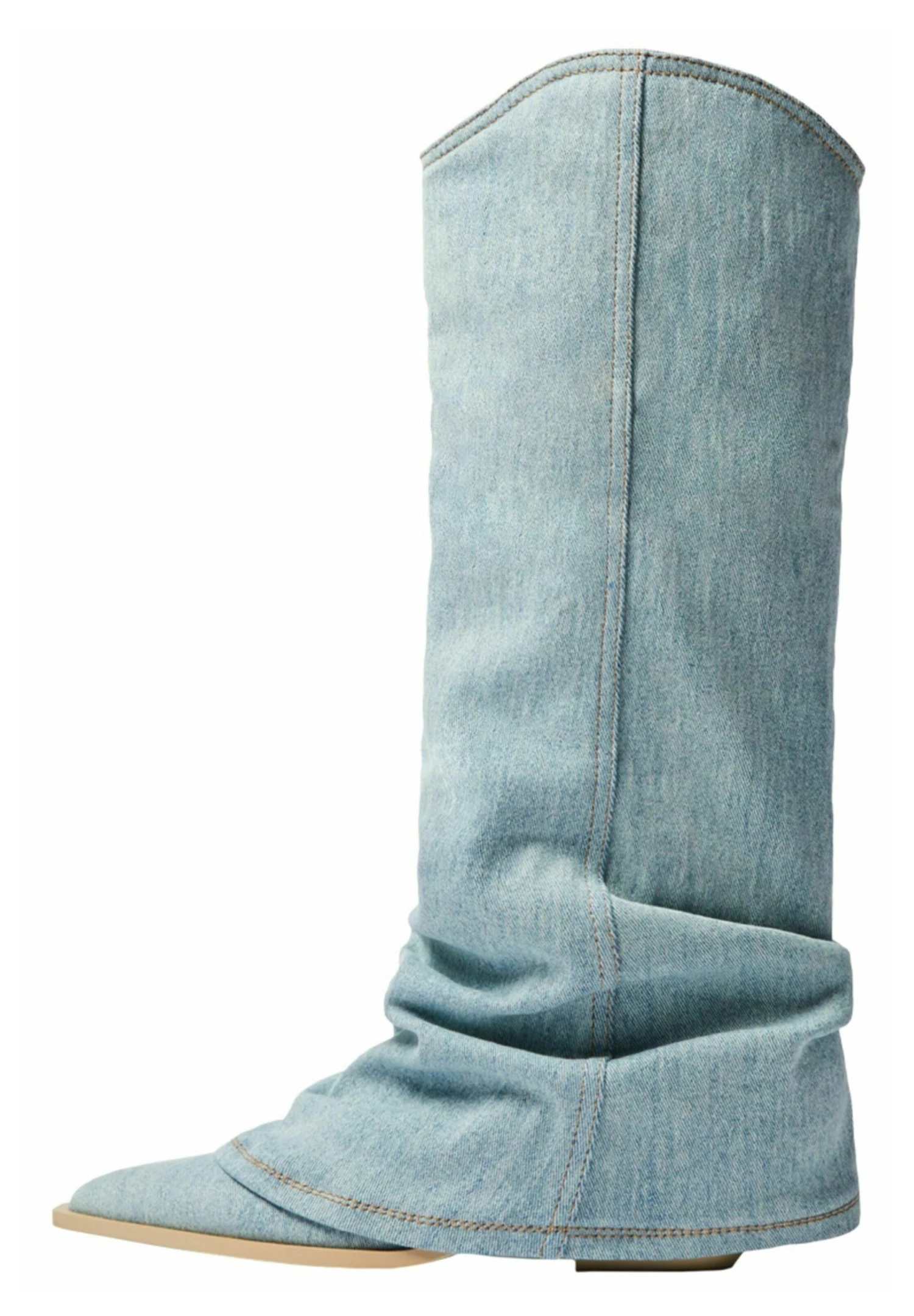 BERSHKA Santiags - Blue 4 BERSHKA Santiags - Blue – Image 2