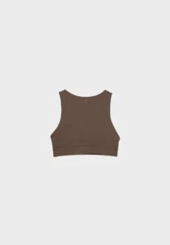 Stradivarius V-Neck - Débardeur - Brown -Next Soldes 9de07902b6384bafb47a625a8589ad84