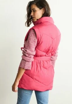 Next Belted Standard - Veste Sans Manches - Magenta Pink -Next Soldes 9e005a96757147e28146703a4a565662