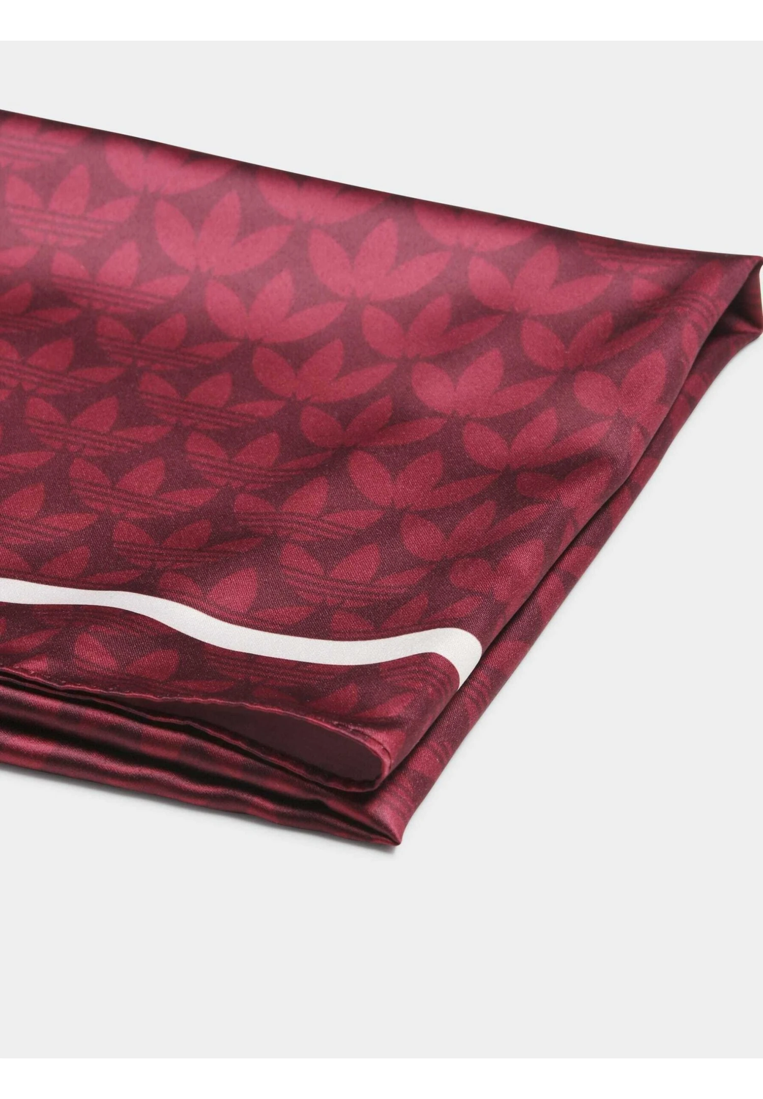 Adidas Originals Trefoil Jacquard Monogram - Écharpe - Shadow Red 4 Adidas Originals Trefoil Jacquard Monogram - Écharpe - Shadow Red – Image 2