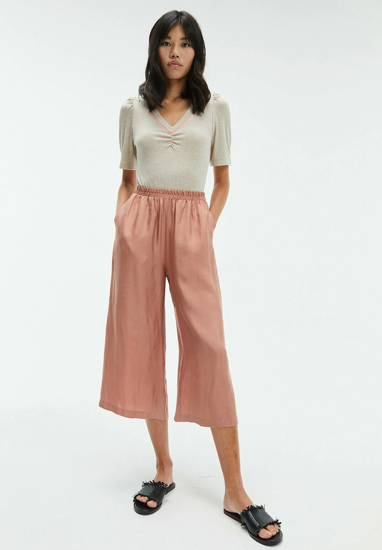 Midi - Pantalon Classique - Coral 4 Midi - Pantalon Classique - Coral – Image 2