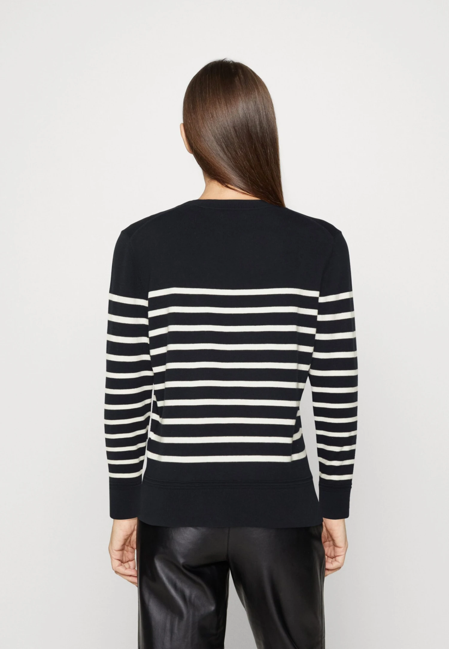 Gant Light Breton C Neck - Pullover - Evening Blue 5 Gant Light Breton C Neck - Pullover - Evening Blue – Image 3