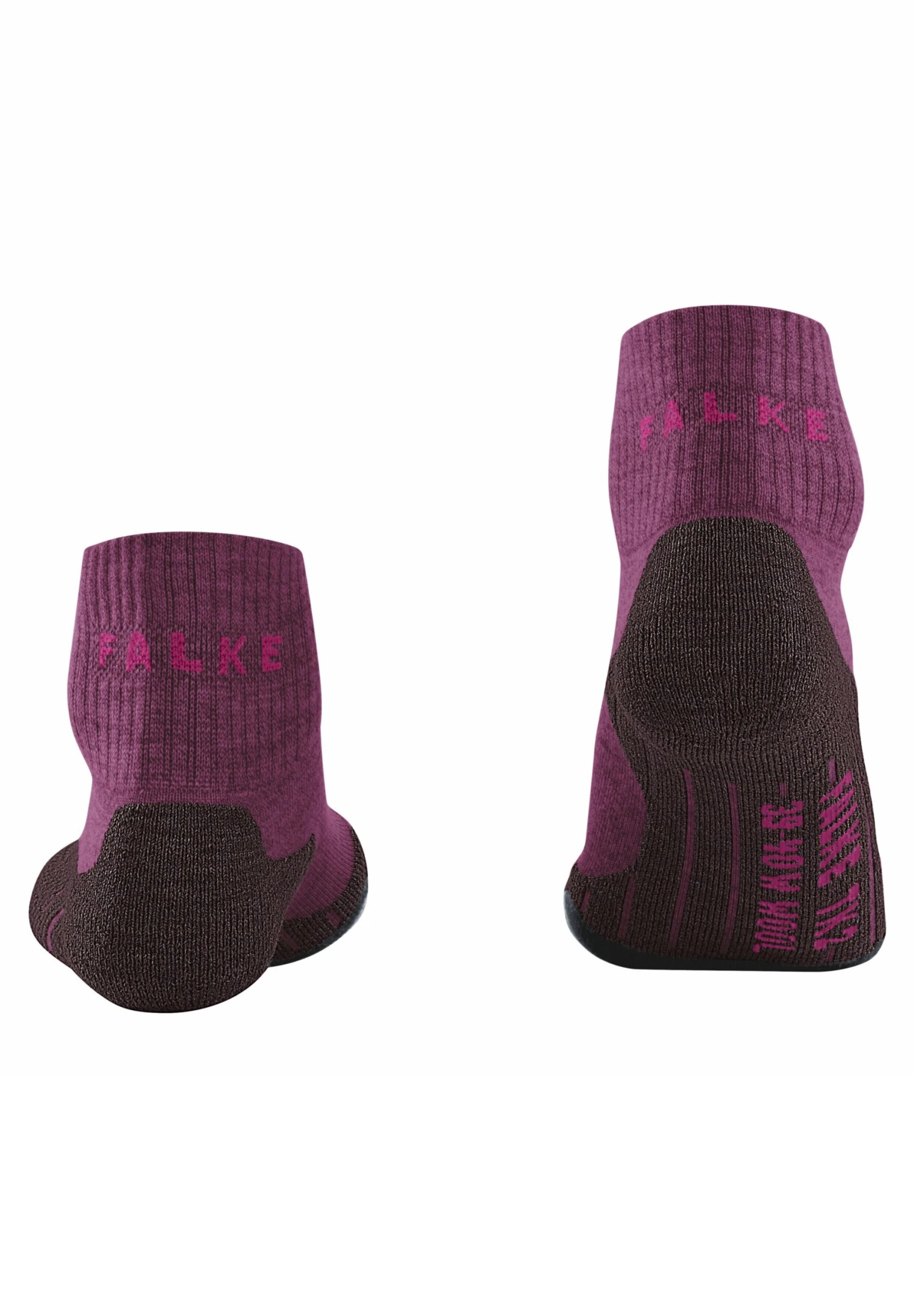 Falke Tk2 Explore Wool Short Trekking Functional Medium-Cushioned - Chaussettes - Burgundy 4 Falke Tk2 Explore Wool Short Trekking Functional Medium-Cushioned - Chaussettes - Burgundy – Image 2