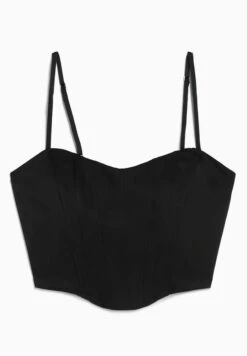BERSHKA Strappy Corset - Débardeur - Black 12 BERSHKA Strappy Corset - Débardeur - Black -Next Soldes 9fdf25d3a0a246f9bcaebe79db900512