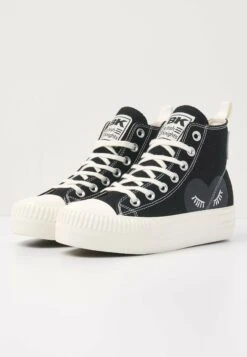 British Knights Kaya Mid - Baskets Montantes - Black Black Heart/Off White 10 British Knights Kaya Mid - Baskets Montantes - Black Black Heart/Off White -Next Soldes a066ab1283904e05b50b5312a7eb0a14