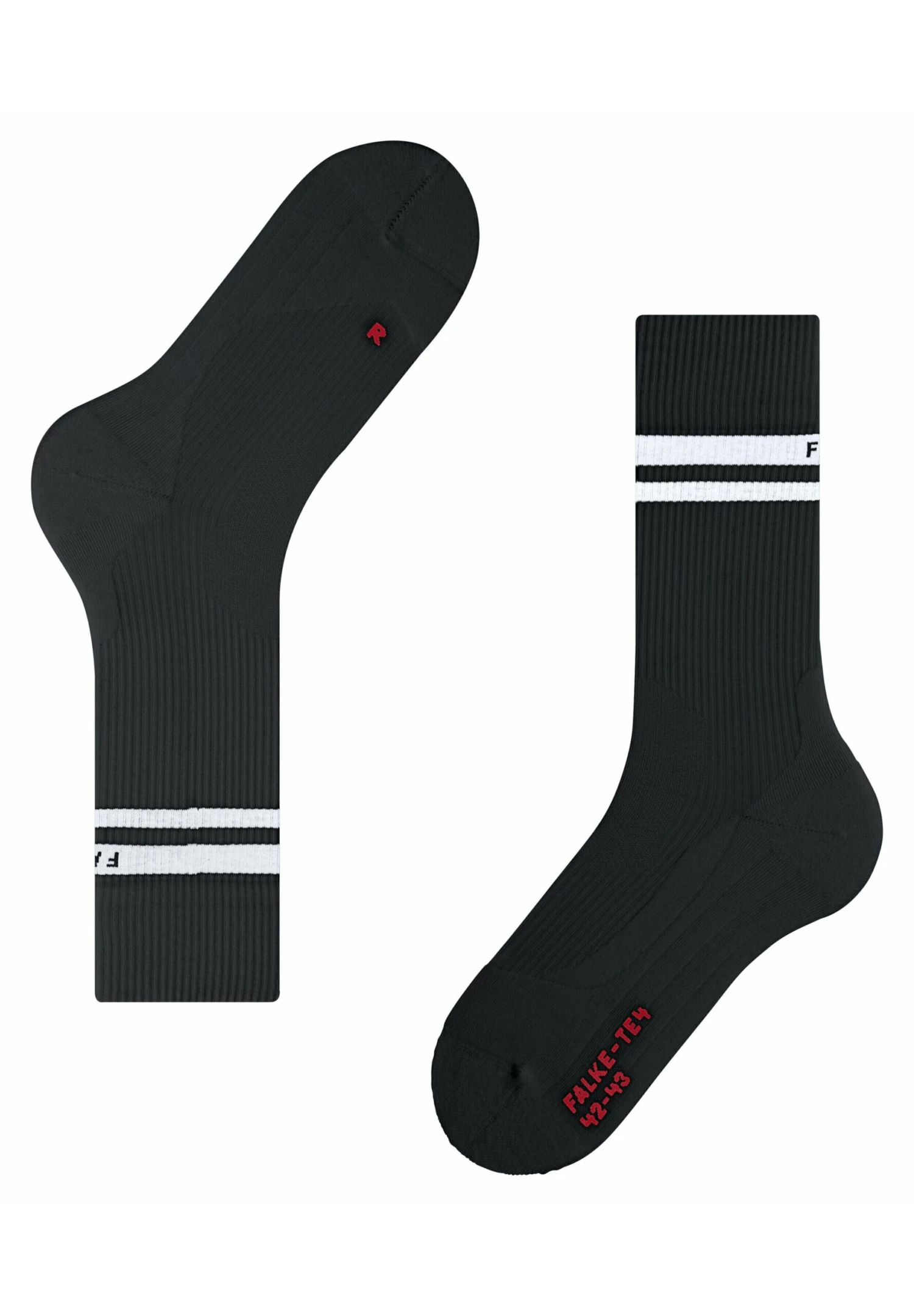 Falke Te4 Classic Tennis - Chaussettes De Sport - Black 6 Falke Te4 Classic Tennis - Chaussettes De Sport - Black – Image 4