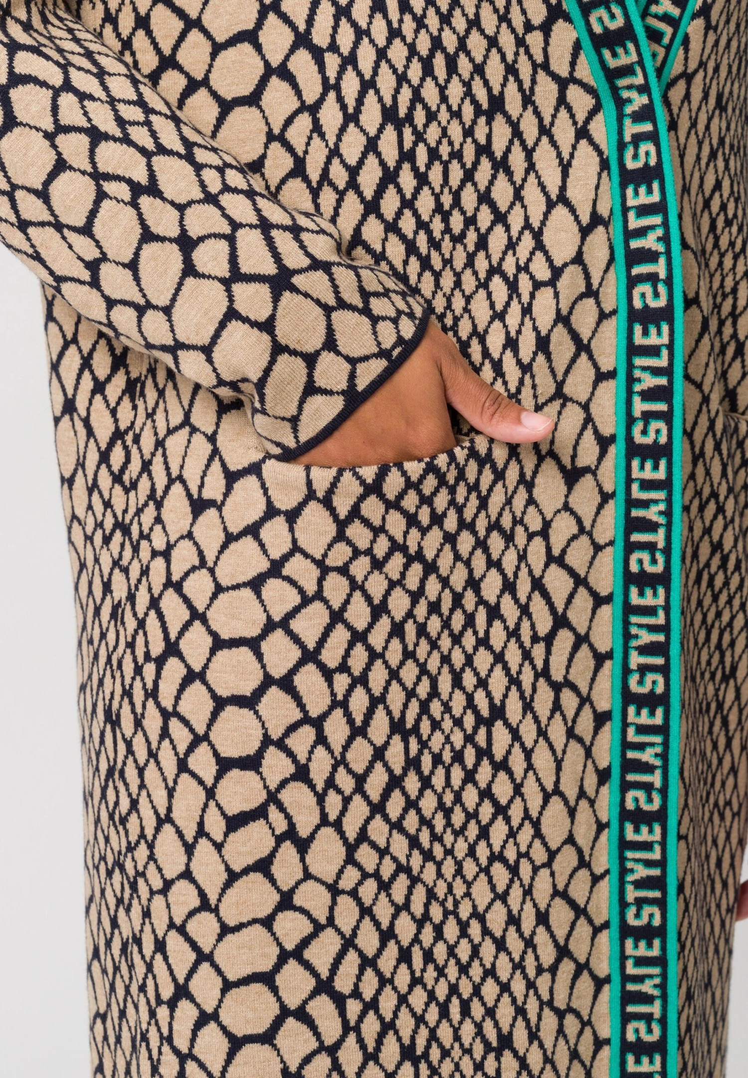 Long 1/1 Ärmel New Spirit - Gilet - Beige Deep Sea Smaragd 6 Long 1/1 Ärmel New Spirit - Gilet - Beige Deep Sea Smaragd – Image 4