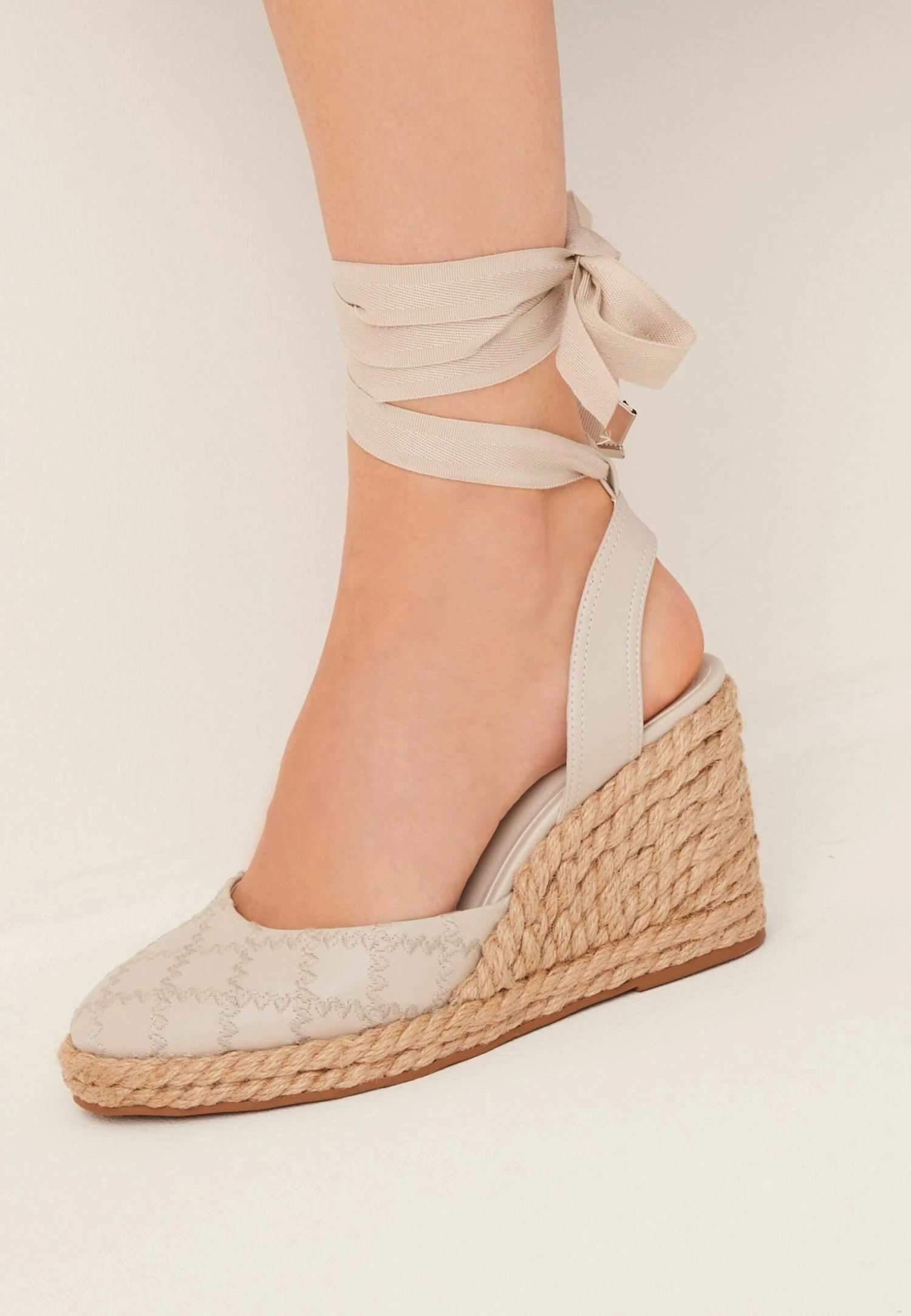 Next Forever Comfort Weave Wrap Standard - Escarpins Compensés - Bone 4 Next Forever Comfort Weave Wrap Standard - Escarpins Compensés - Bone – Image 2