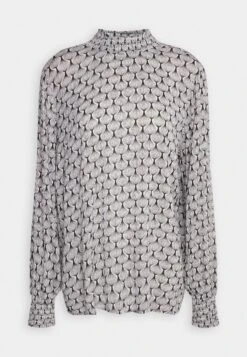 Kaffe Sillo Amber Blouse - T-Shirt À Manches Longues - Chalk/Black -Next Soldes a0f364c14f43489c90c560cf8b01f930