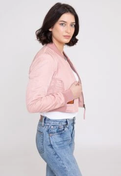 Slash - Blouson Bomber - Pink 9 Slash - Blouson Bomber - Pink -Next Soldes a126a8687829428eb43a737bb3af8318