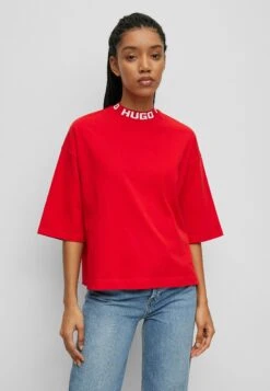 Hugo Dinaya - T-Shirt À Manches Longues - Open Pink Three