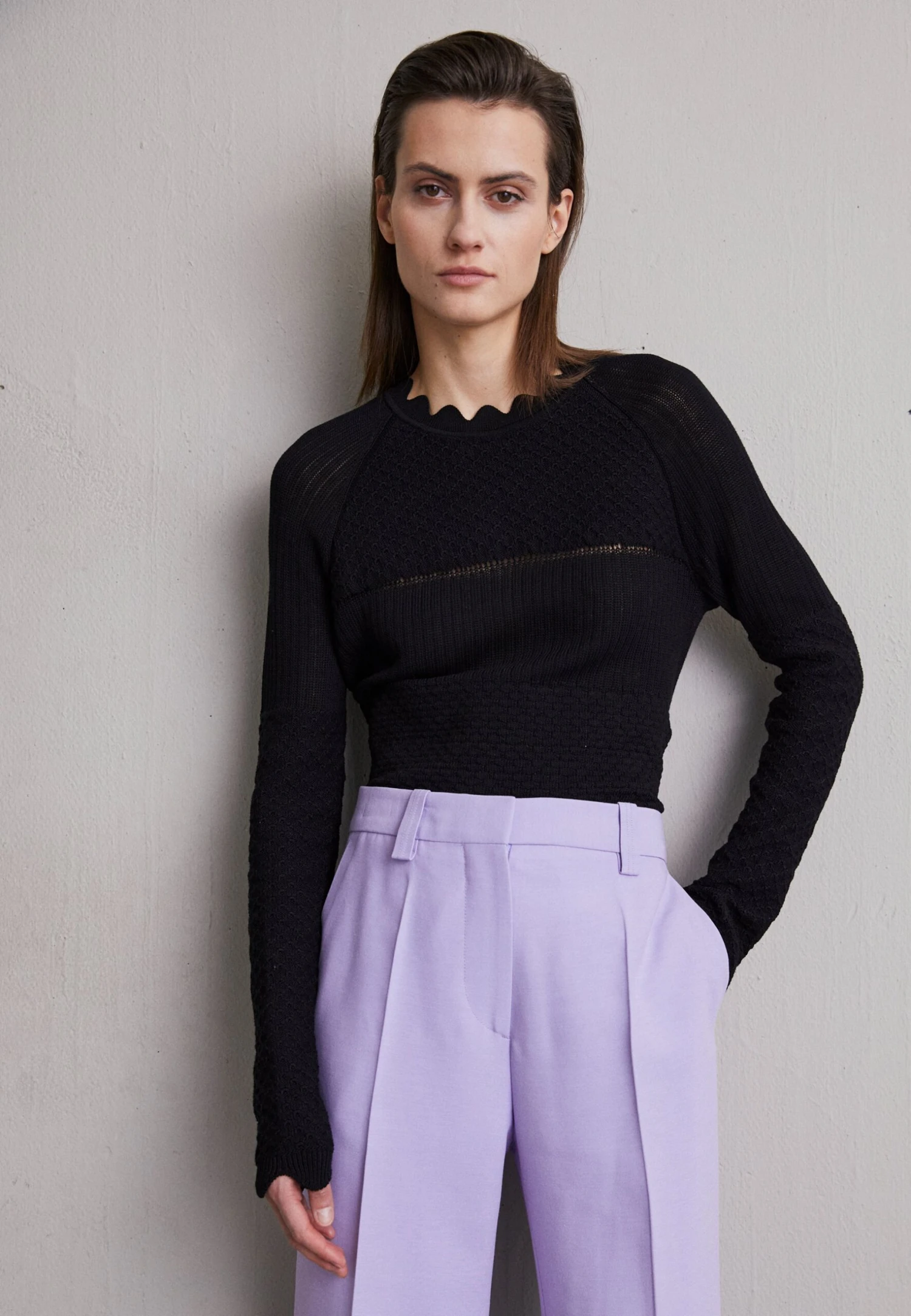 Victoria Beckham Long Sleeve Jumper - Pullover - Black 4 Victoria Beckham Long Sleeve Jumper - Pullover - Black – Image 2