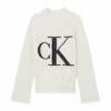 Calvin Klein Jeans Pullover - Eggshell 2 Calvin Klein Jeans Pullover - Eggshell -Next Soldes a26aa2da6e1a4cc6bd4285d9b0671928