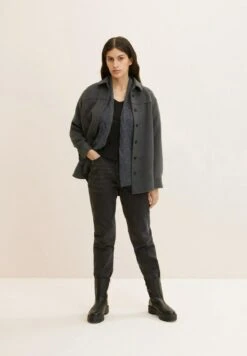 Tom Tailor Gebundener - Gilet - Evident Anthracite Melange -Next Soldes a29006182a2f4ba188e2ccfd53c8b206