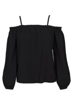 URBAN CLASSICS Ladies Cold Shoulder Longsleeve - T-Shirt À Manches Longues - Black -Next Soldes a2c611de56894d0dbc4033ff90de62fc