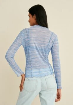 Next Long Sleeve Standard. - T-Shirt À Manches Longues - Blue Space Dye -Next Soldes a35173683b7344e19d53537a0c6ffdcb