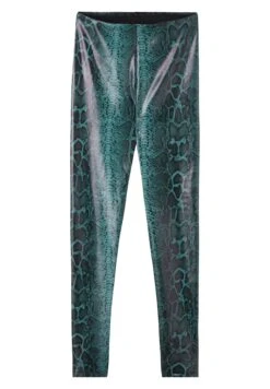 Thermo Beschichteter Optik Mit Pythonprint - Legging - Blau Green -Next Soldes a37004e95f104a9897dd11e87bb270ab