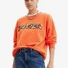 Desigual Power Patch - Sweatshirt - Red 1 Desigual Power Patch - Sweatshirt - Red -Next Soldes a476ca9f667f492787be07f2b23215af