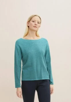 Tom Tailor Mit Farbverlauf - Pullover - Teal Blue Degrade Design