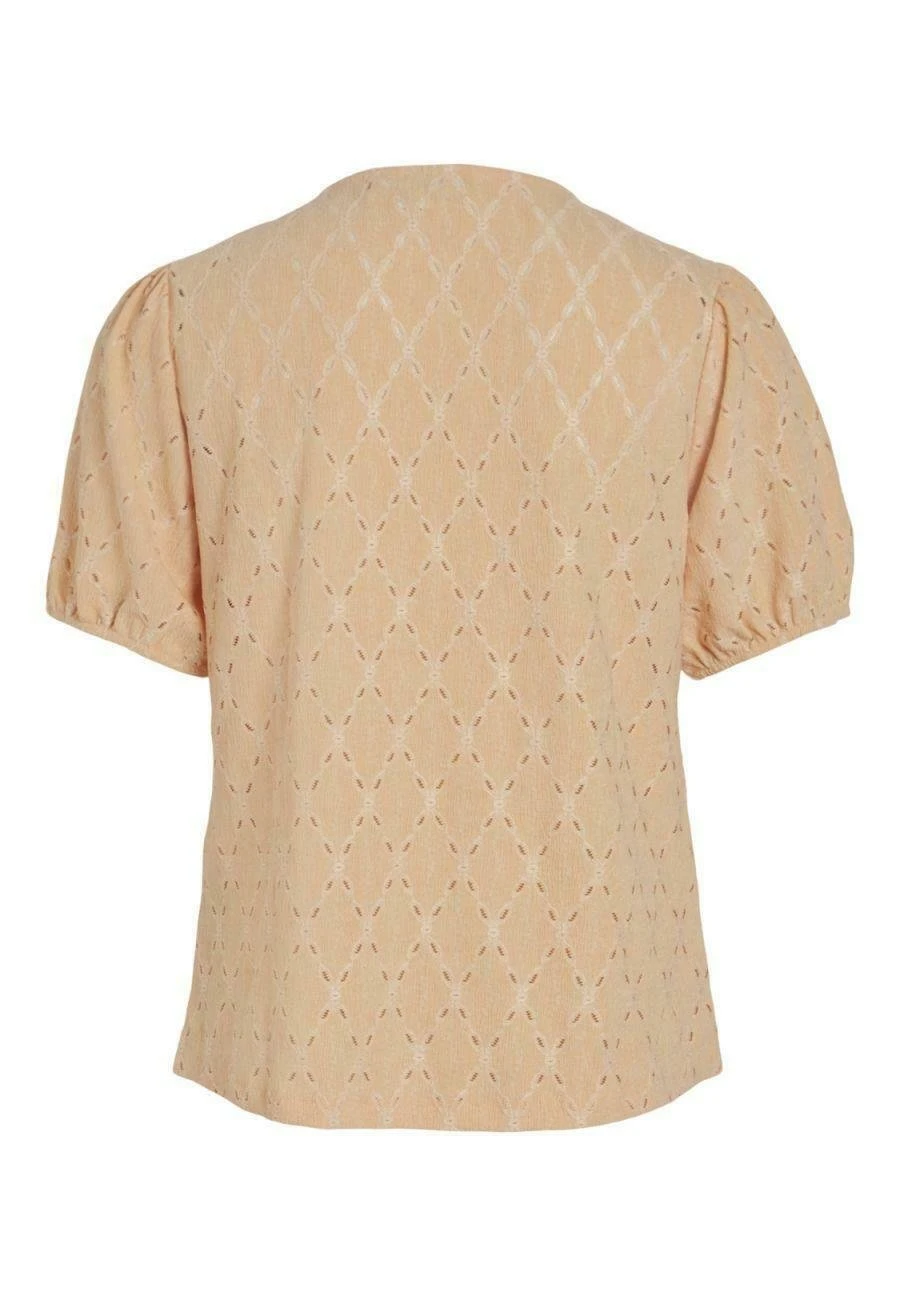 Vila Blouse - Apricot Ice 7 Vila Blouse - Apricot Ice – Image 5