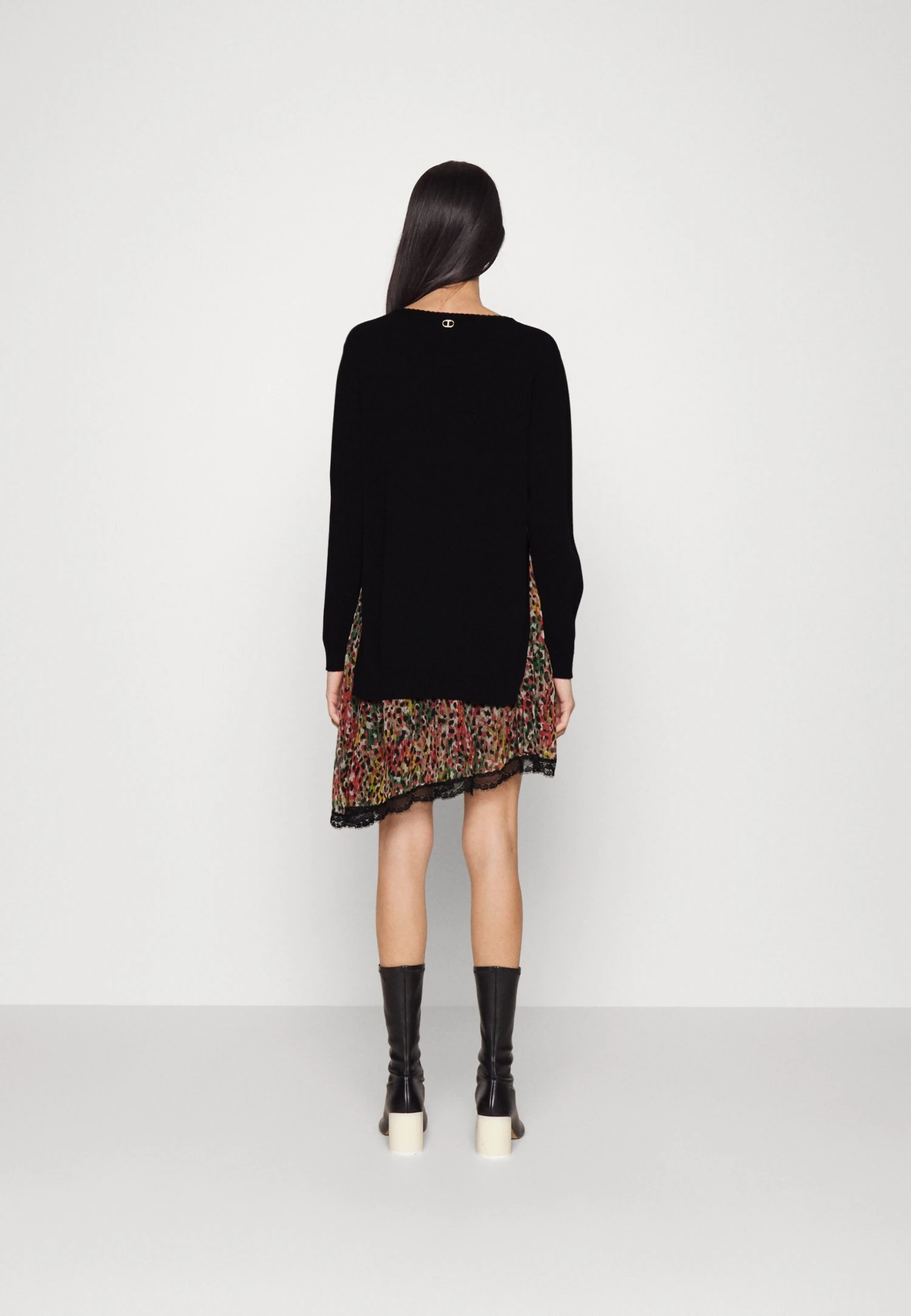 TWINSET Knitted Dress - Robe De Jour - Nero 5 TWINSET Knitted Dress - Robe De Jour - Nero â Image 3