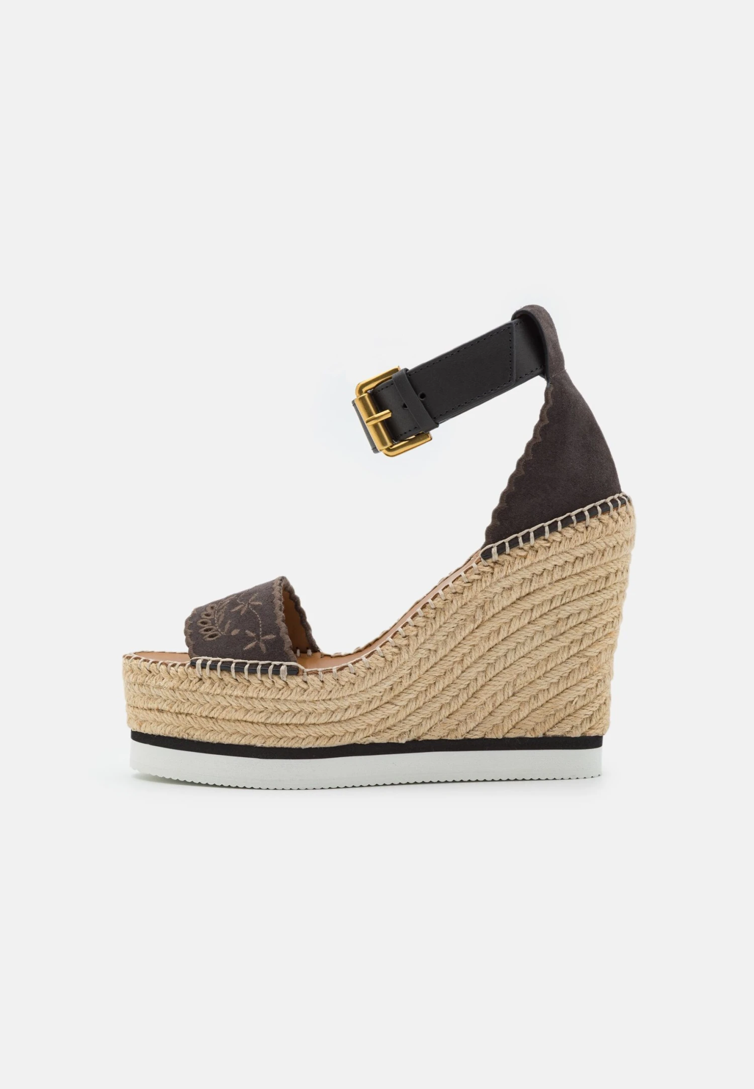 See By Chloé Sandales À Talons Hauts - Charcoal 4 See By Chloé Sandales À Talons Hauts - Charcoal – Image 2