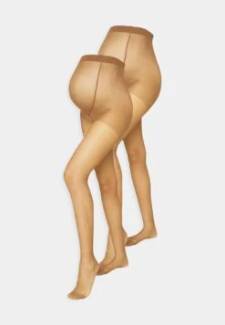 Anna Field 20 Den 2 Pack - Collants - Camel