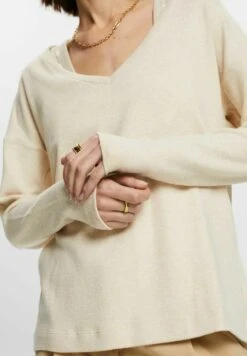 ESPRIT Pullover - Cream Beige 11 ESPRIT Pullover - Cream Beige -Next Soldes a62776280dfa475c86386d6582624157