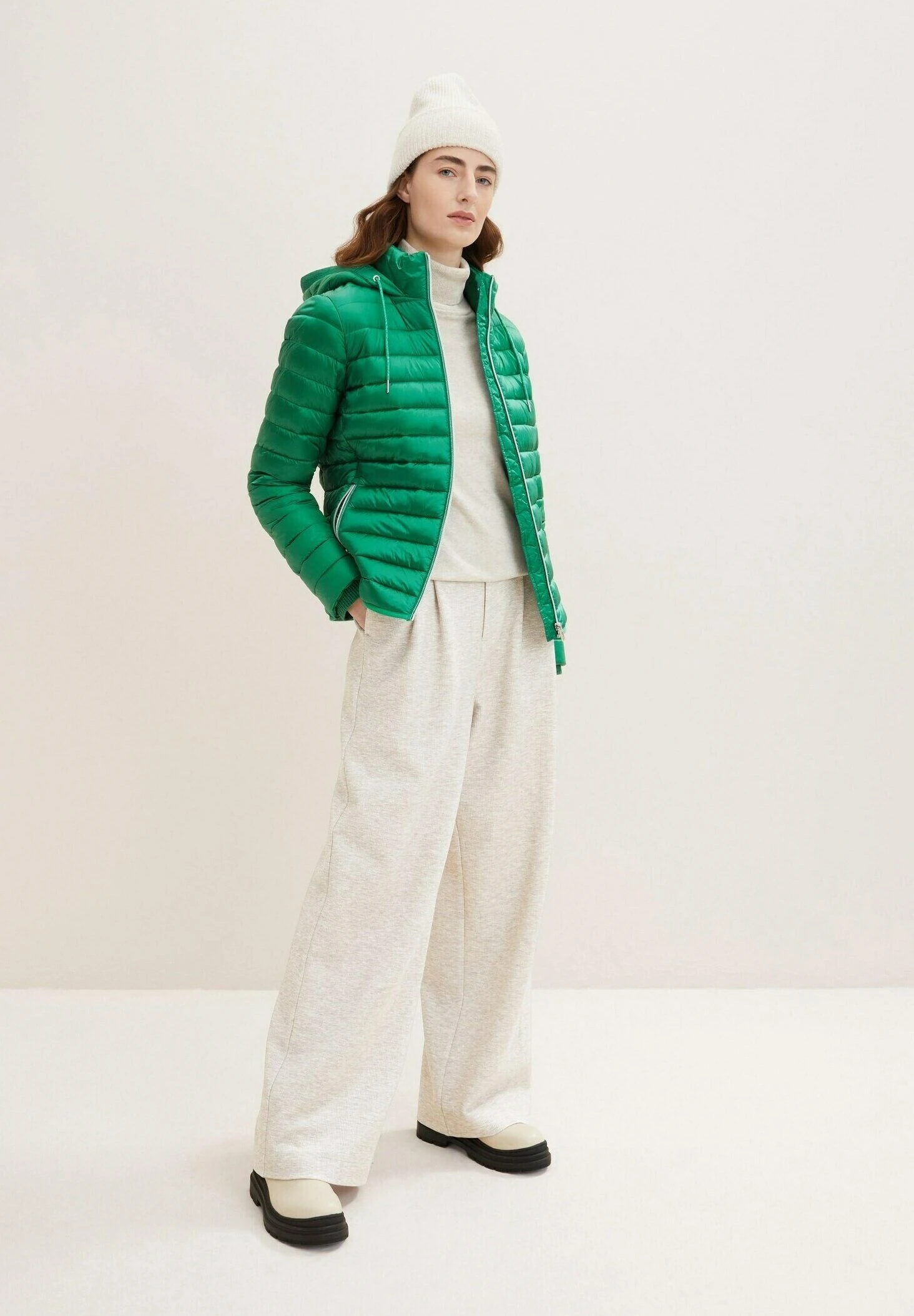 Tom Tailor Mit Kapuze - Veste D'Hiver - Vivid Leaf Green 4 Tom Tailor Mit Kapuze - Veste D'Hiver - Vivid Leaf Green – Image 2