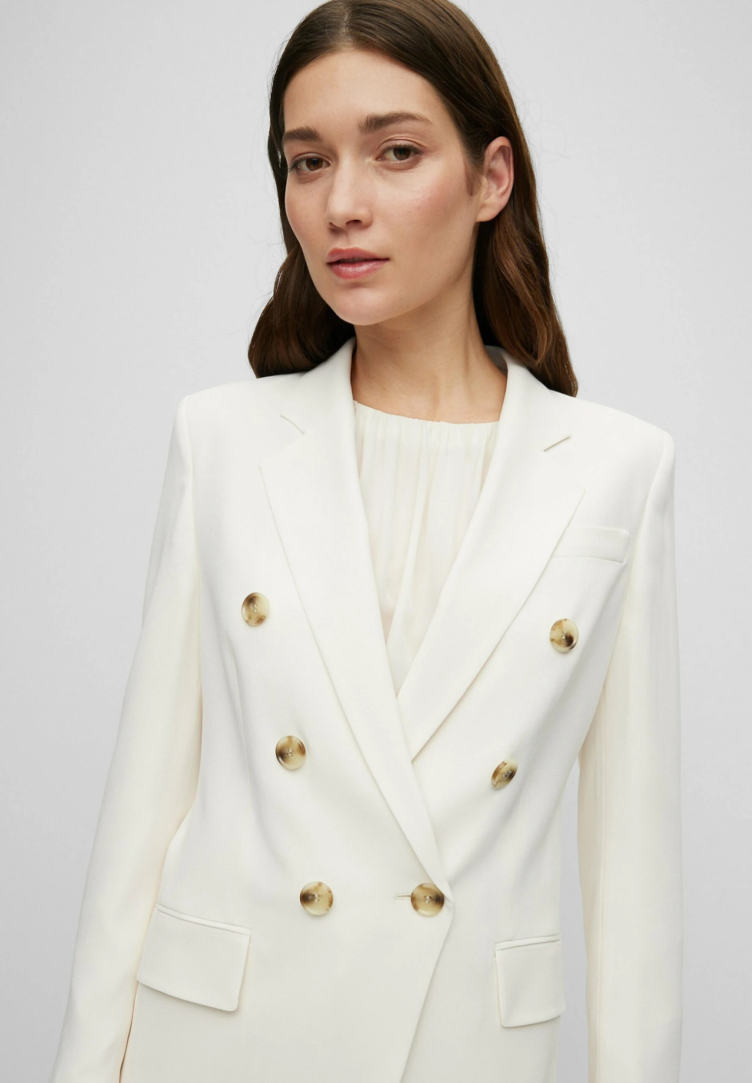 Boss Jatera1 - Manteau Court - Natural Eighteen 6 Boss Jatera1 - Manteau Court - Natural Eighteen â Image 4