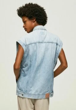 Pepe Jeans Ally Glam - Veste Sans Manches - Denim 8 Pepe Jeans Ally Glam - Veste Sans Manches - Denim -Next Soldes a6fd006acee34dabaaeefdac79495d70