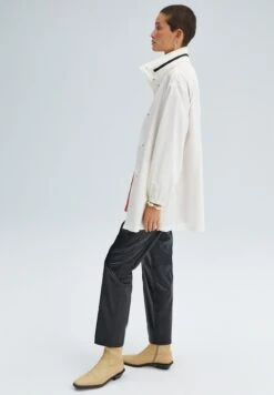 With Neckband - Manteau Court - Off White -Next Soldes a7d98da9c08a439ea855d4c5693422b1