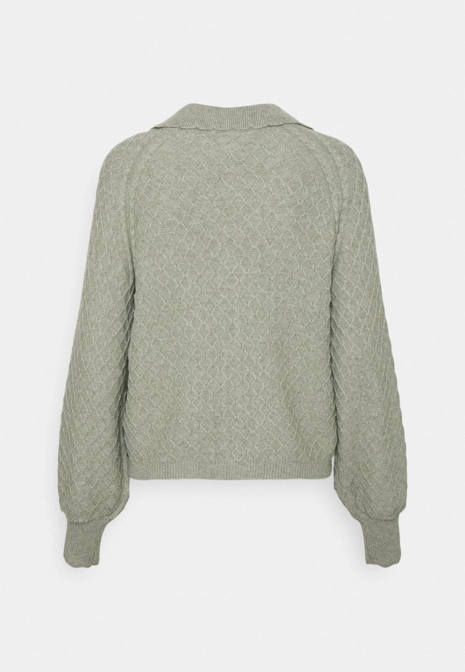 Object Objnovia - Gilet - Seagrass Melange 4 Object Objnovia - Gilet - Seagrass Melange – Image 2