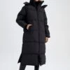 DeFacto Relax Fit - Manteau D'Hiver - Black