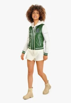 Oakwood Flirt Bi - Veste En Cuir - Dark Green 12 Oakwood Flirt Bi - Veste En Cuir - Dark Green -Next Soldes a8c6174390424d1eaeb204e8f1ab14c4