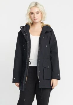 Volcom Walk On By 5K - Manteau D'Hiver - Black -Next Soldes a97c0267c04c452c879468596eb87c72