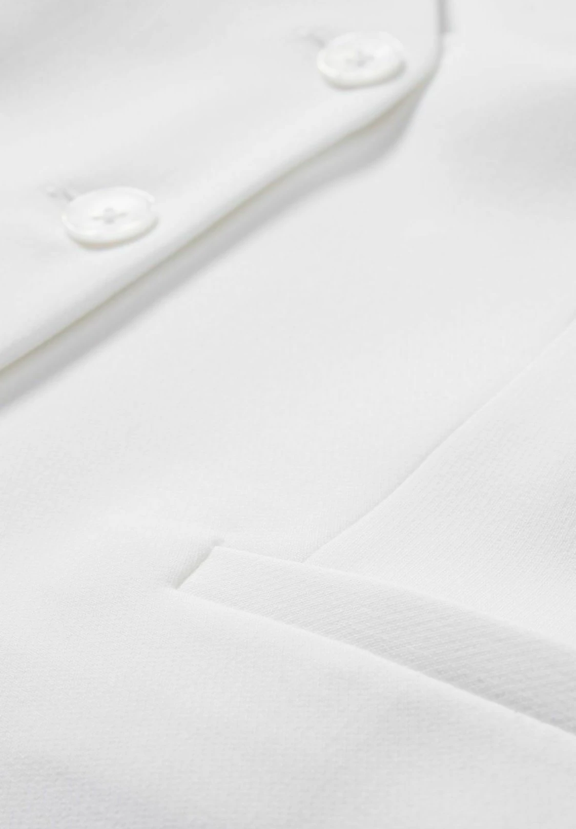 Veste Sans Manches - White 5 Veste Sans Manches - White – Image 3