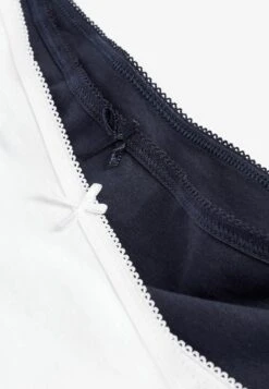 Next Rich Knickers 4 Pack Midi - Slip - Navy Blue White -Next Soldes a9df66fa311743e8a010e701ef7848c9