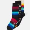 Happy Socks Big Dot And Faded Diamond And Stripe Unisex 3 Pack - Chaussettes - Multi