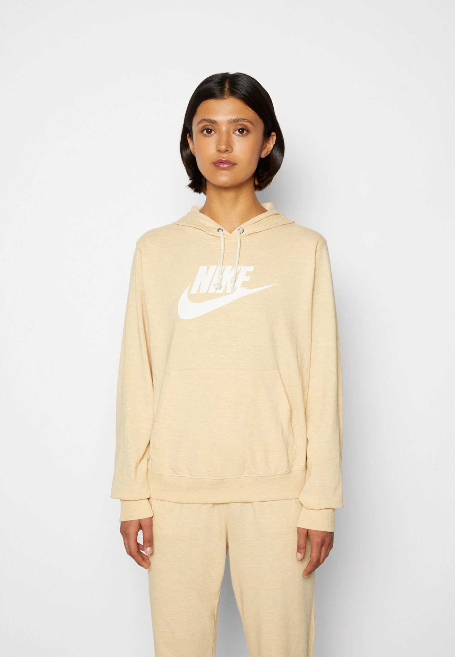 Nike Sportswear Gym Easy - Sweat À Capuche - Sesame/White 3 Nike Sportswear Gym Easy - Sweat À Capuche - Sesame/White