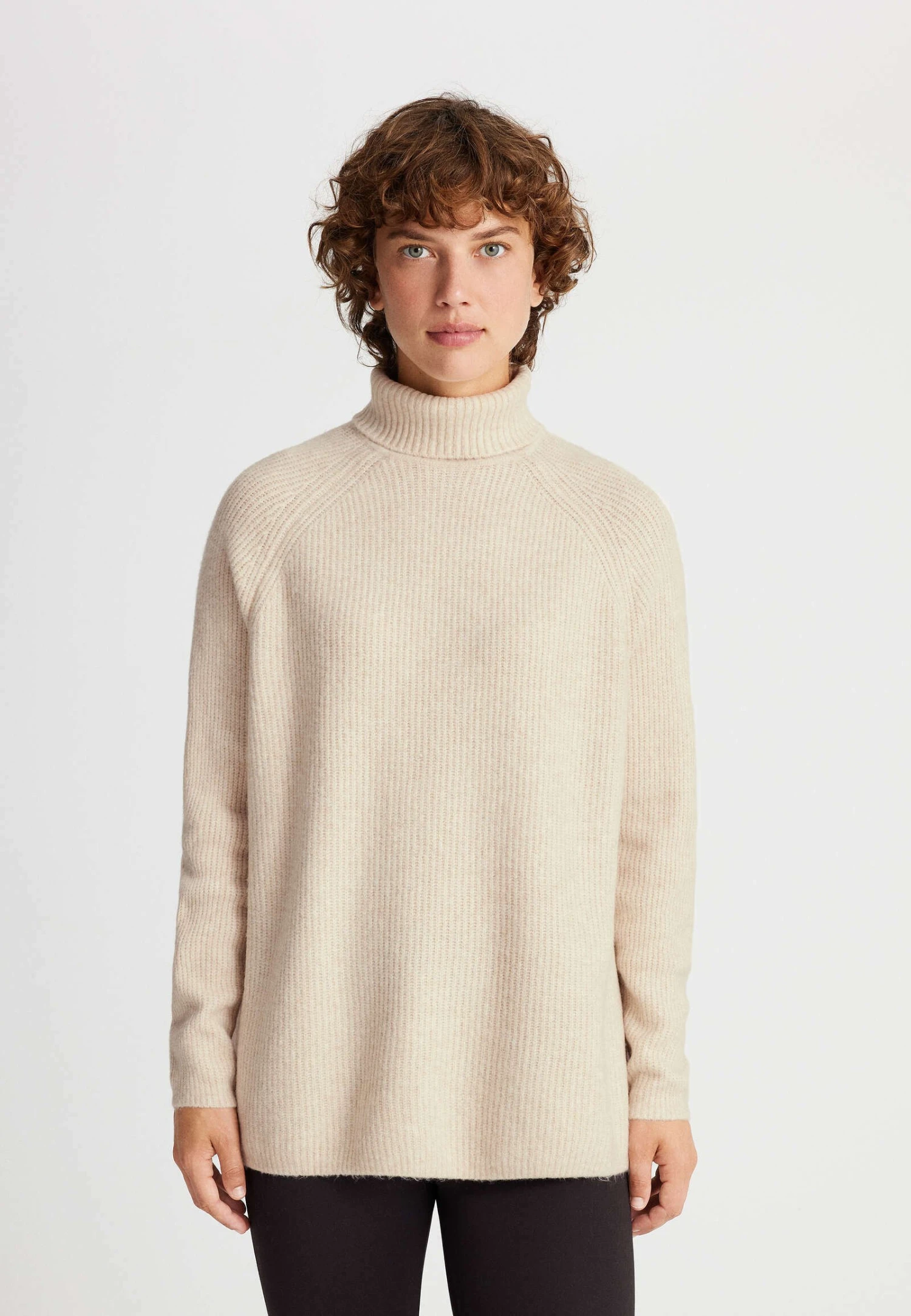 Oysho Turtleneck - Pullover - Beige 3 Oysho Turtleneck - Pullover - Beige