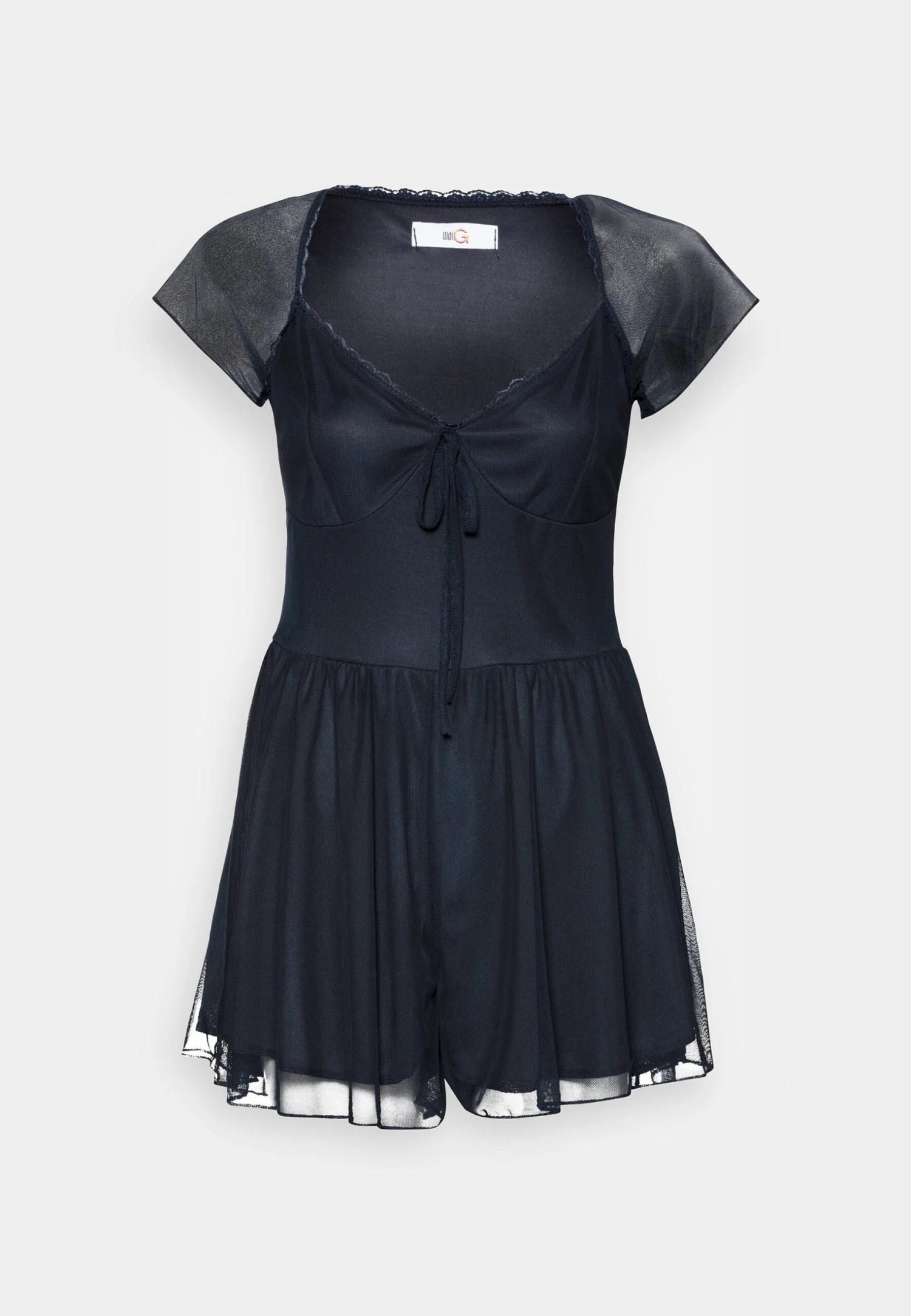 Wal G Selma Cuffed Sleeve - Combinaison - Navy 6 Wal G Selma Cuffed Sleeve - Combinaison - Navy – Image 4