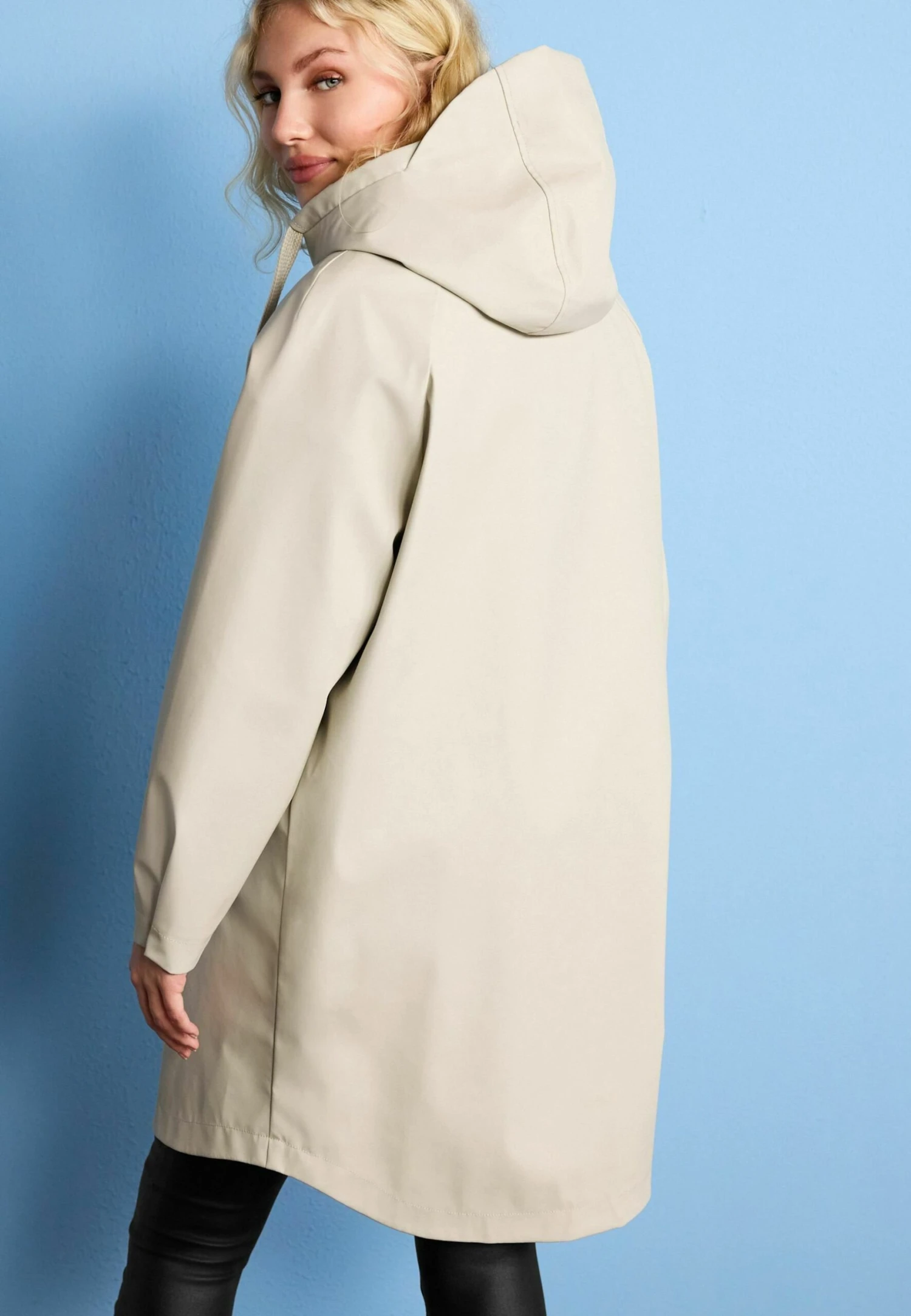 Next Rubber Showerproof Standard - Veste Imperméable - Neutral Stone 5 Next Rubber Showerproof Standard - Veste Imperméable - Neutral Stone – Image 3