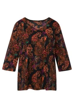 Ulla Popken A-Line Allover-Druck V-Ausschnitt 3/4-Arm - Blouse 11 Ulla Popken A-Line Allover-Druck V-Ausschnitt 3/4-Arm - Blouse -Next Soldes abb474d70da34b8c8153a073745687fe
